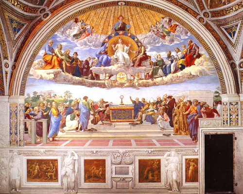 Raphael_Stanza_Della_Segnatura_detail Poster Canvas Movie Film Print A0 A1 A2 A3