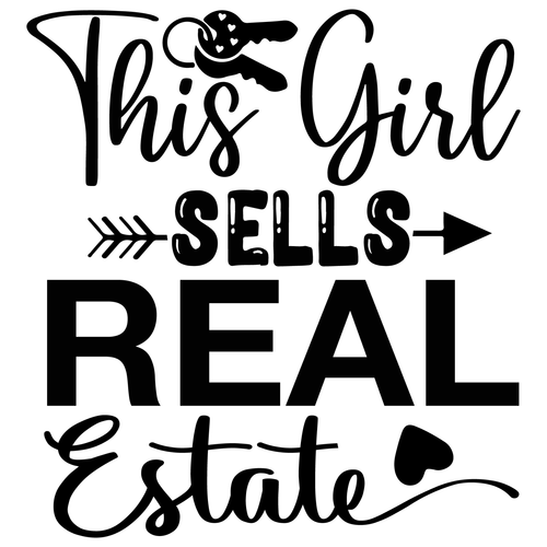 This Girl Sells Real Estate-01 Poster Canvas Movie Film Print A0 A1 A2 A3 A4 A5