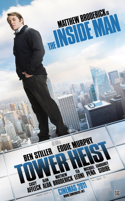 Tower Heist (2011)_7 Poster Canvas Movie Film Print A0 A1 A2 A3 A4 A5 A6 Art Wal