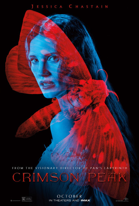 Crimson Peak (2015)_10 Movie Film Poster Canvas iconic design