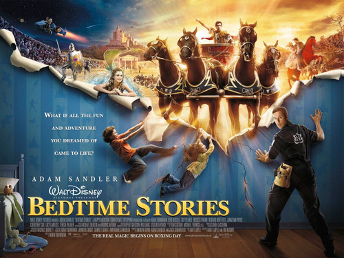 Bedtime Stories (2008)_3 Movie Film Poster Canvas iconic design