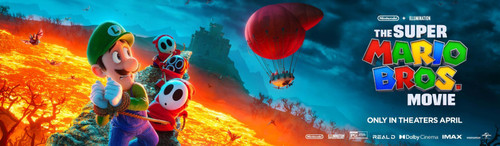 The Super Mario Bros. Movie (2023)_20 Poster Canvas Movie Film Print A0 A1 A2 A3