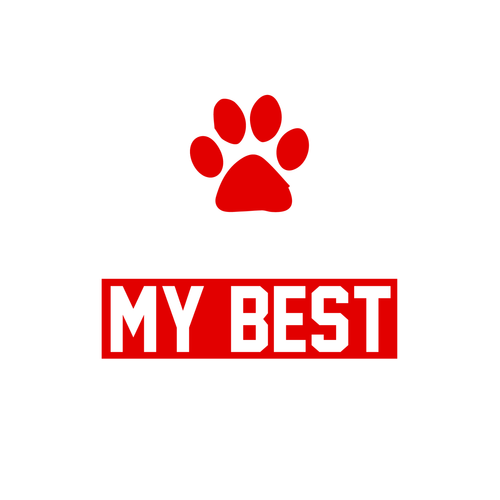 Dog My Best Friend-01 Funny Poster Canvas Print A0 A1 A2 A3 A4 A5 A6 Art Wall De