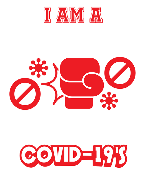 I Am A Doctor I Fight Covid-19-01 Poster Canvas Movie Film Print A0 A1 A2 A3 A4