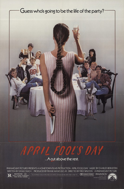April Fool_s Day (1986)_0 Movie Film Poster Canvas iconic design