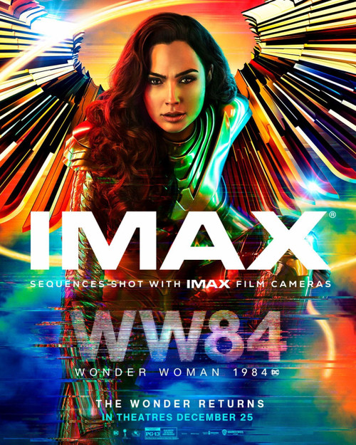Wonder Woman 1984 Poster Canvas Movie Film Print A0 A1 A2 A3 A4 A5 A6 Art Wall D