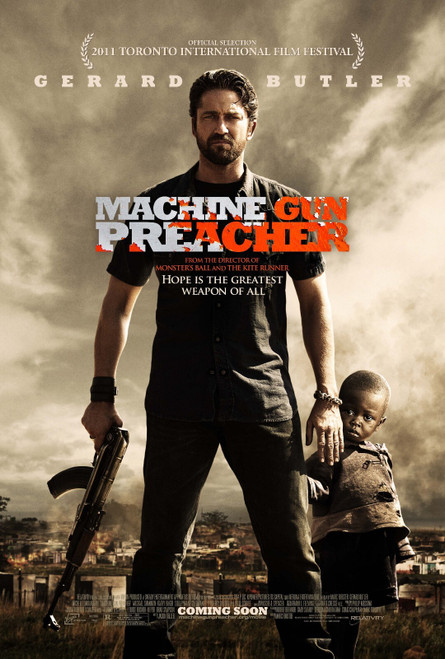 Machine Gun Preacher (2011)_1 Poster Canvas Movie Film Print A0 A1 A2 A3 A4 A5 A
