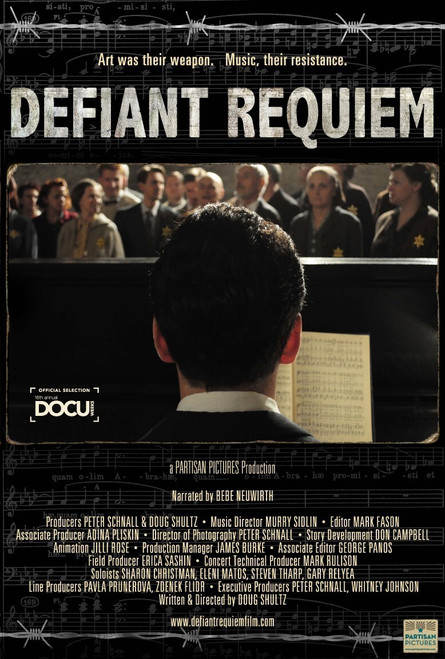 Defiant Requiem (2012)_0 Movie Film Poster Canvas iconic design