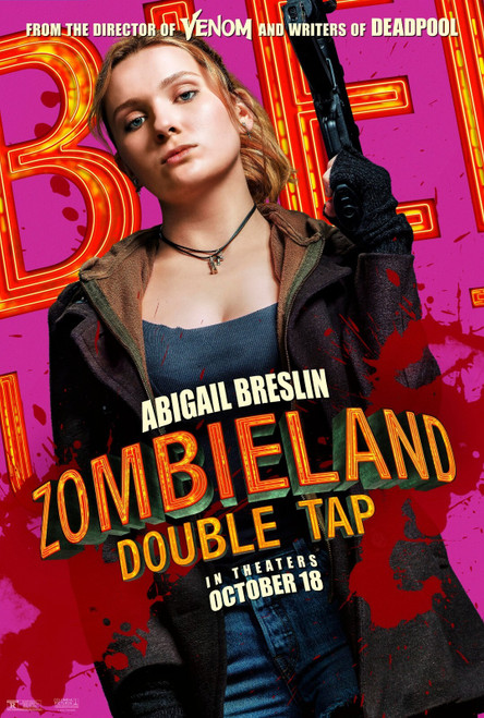 Zombieland_ Double Tap (2019)_6 Poster Canvas Movie Film Print A0 A1 A2 A3 A4 A5