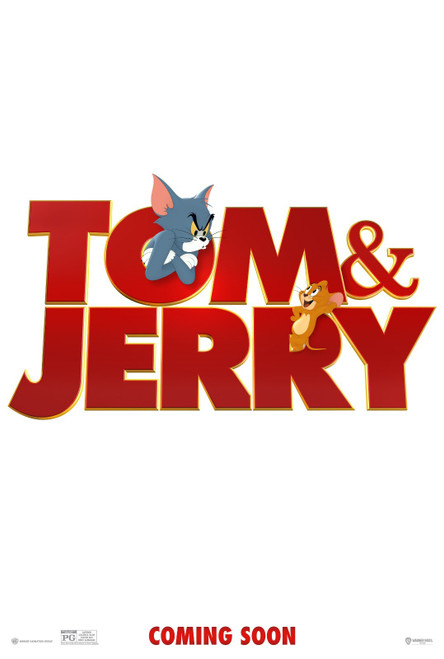 Tom & Jerry (2021)_1 Poster Canvas Movie Film Print A0 A1 A2 A3 A4 A5 A6 Art Wal