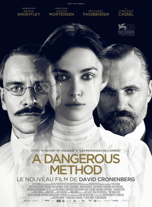 A Dangerous Method (2011)_2 Movie Film Poster Canvas iconic design