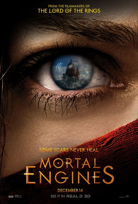Mortal Engines (2018)_9 Poster Canvas Movie Film Print A0 A1 A2 A3 A4 A5 A6 Art