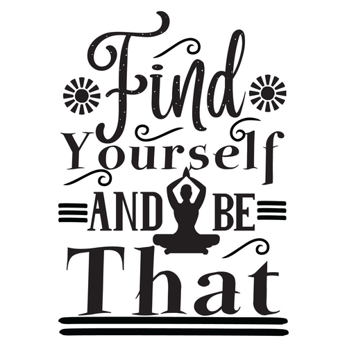 Find Yourself And Be That-01 (2) Personalized Poster Canvas Print A0 A1 A2 A3 A4