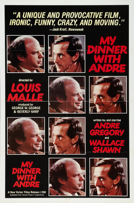 My Dinner with Andre (1981)_0 Poster Canvas Movie Film Print A0 A1 A2 A3 A4 A5 A