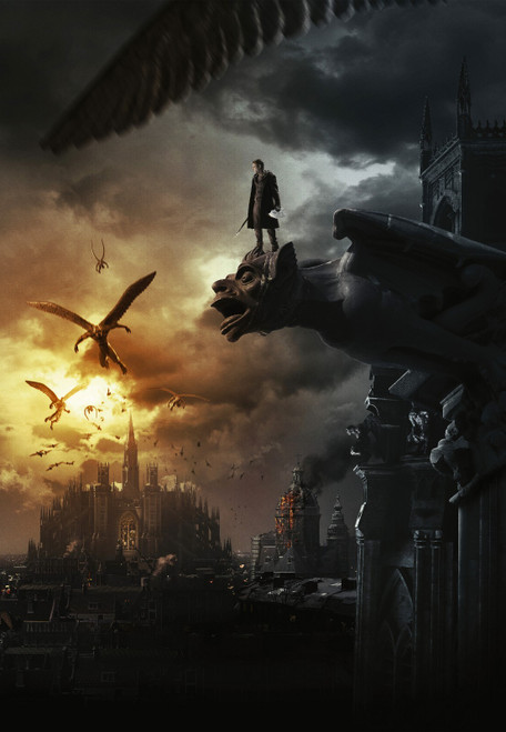 I-Frankenstein 1 (1) Poster Canvas Movie Film Print A0 A1 A2 A3 A4 A5 A6 Art Wal