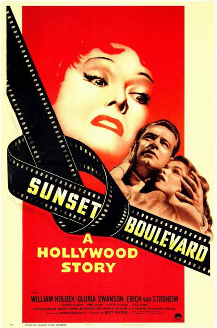 Sunset Boulevard Poster or Canvas Picture Art Movie Car Game Film A0-A4