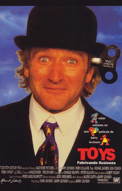 Toys (1992)_4 Poster Canvas Movie Film Print A0 A1 A2 A3 A4 A5 A6 Art Wall Decor