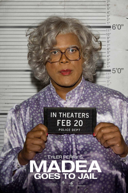 Madea Goes to Jail (2009)_5 Poster Canvas Movie Film Print A0 A1 A2 A3 A4 A5 A6