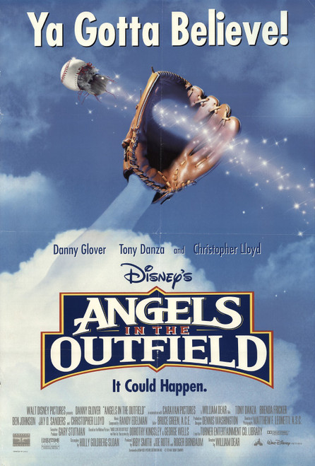Angels In The Outfield (1994)_0 Movie Film Poster Canvas iconic design