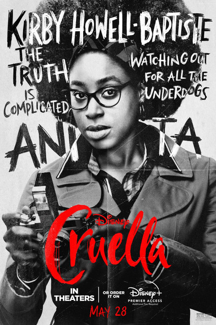 Cruella (2021)_6 Movie Film Poster Canvas iconic design