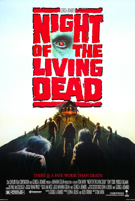 Night Of Living Dead 1990 01 Poster Canvas Movie Film Print A0 A1 A2 A3 A4 A5 A6