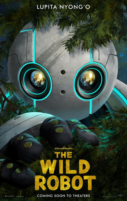 The Wild Robot (2024)_1 Poster Canvas Movie Film Print A0 A1 A2 A3 A4 A5 A6 Art