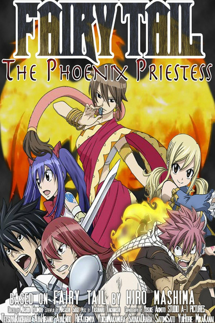 fairy tail 8 - Poster (A0-A4) Film Movie Picture Art Wall Decor