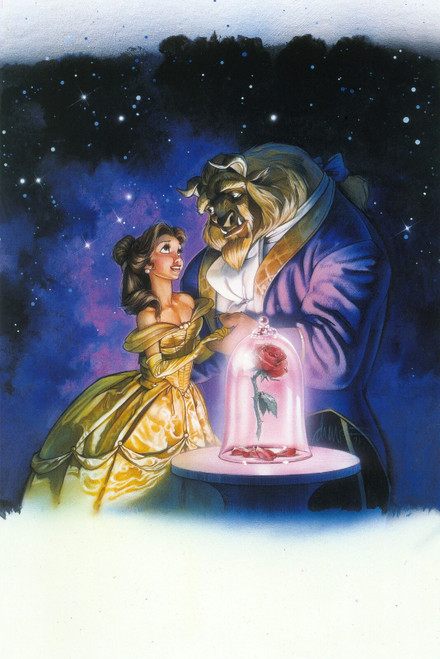 Beauty-And-The-Beast-c3f7eb96(1) Poster Canvas Movie Film Print A0 A1 A2 A3 A4 A