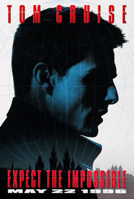Mission_ Impossible (1996)_1 Poster Canvas Movie Film Print A0 A1 A2 A3 A4 A5 A6