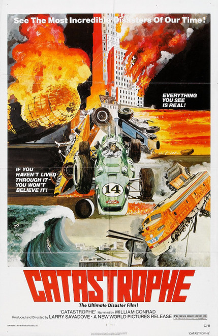 Catastrophe (1977)_0 Movie Film Poster Canvas iconic design