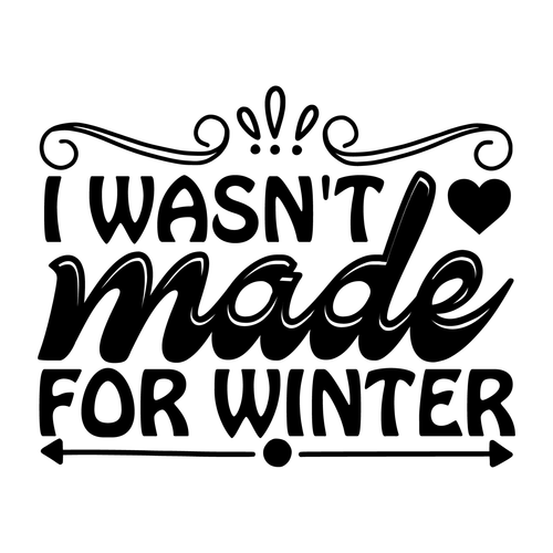 I wasn t made for winter-01 Poster Canvas Movie Film Print A0 A1 A2 A3 A4 A5 A6