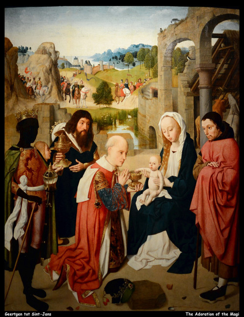 geertgen-tot-sint-jans---the-adoration-of-the-magi--jpb_27785916183_o(1) Poster