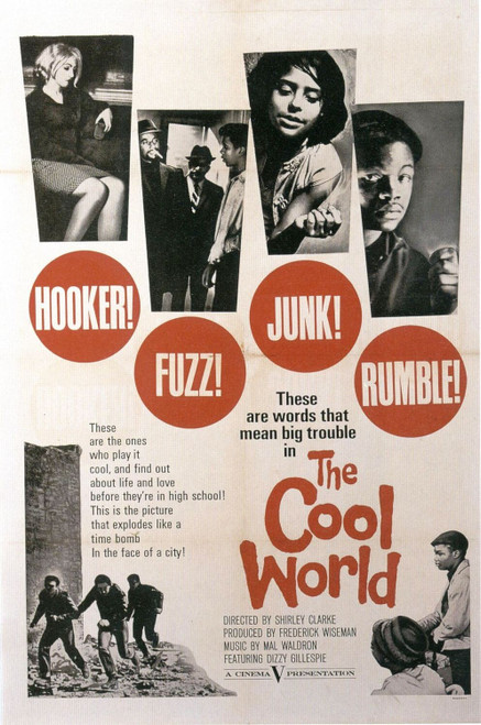 The Cool World (1964)_0 Poster Canvas Movie Film Print A0 A1 A2 A3 A4 A5 A6 Art