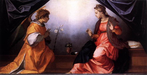 Annunciation_WGA Poster Canvas Print Art Painting Decor Reprint wall A0 A1 A2 A3
