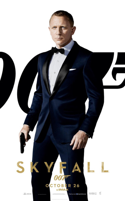 Skyfall (2012)_2 Poster Canvas Movie Film Print A0 A1 A2 A3 A4 A5 A6 Art Wall De