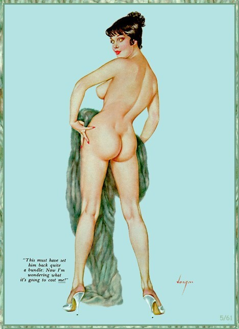 Alberto_Vargas_Pin-Up_Art_177 Art Gallery Poster Canvas Print Wall Decoration A0