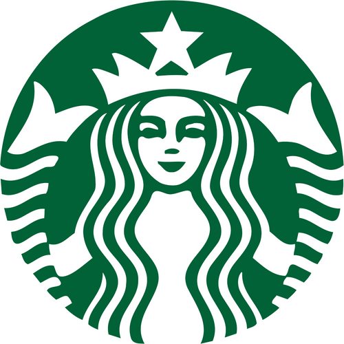 starbucks_logo_1 Funny Poster Canvas Art Print A0 A1 A2 A3 A4 A5 A6 Art Wall Dec