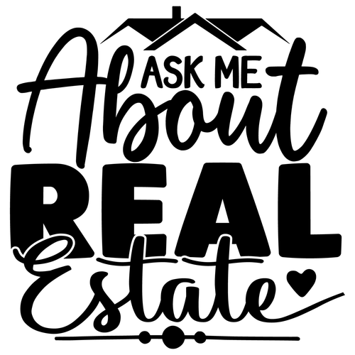 Ask Me About Real Estate-01 (7) Poster Canvas Movie Film Print A0 A1 A2 A3 A4 A5