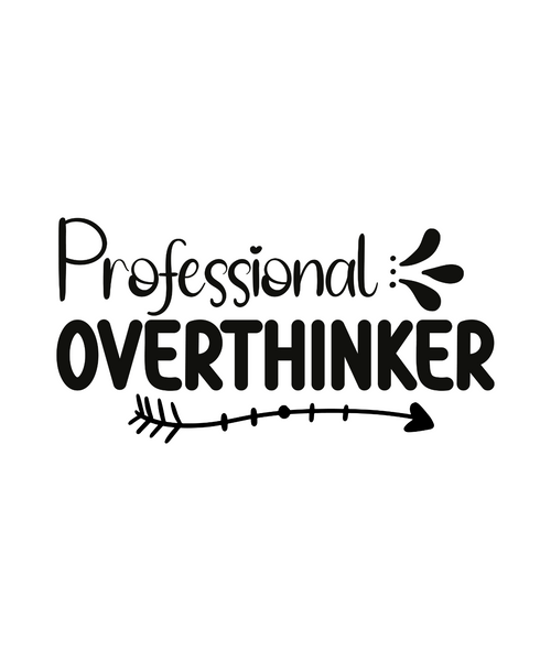 Professional Overthinker-01 (6) Poster Canvas Movie Film Print A0 A1 A2 A3 A4 A5