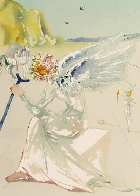 SALVADOR DALÍ (Spanish, 1904-1989). Homage to Homer Suite - Helen of Troy, 1977.