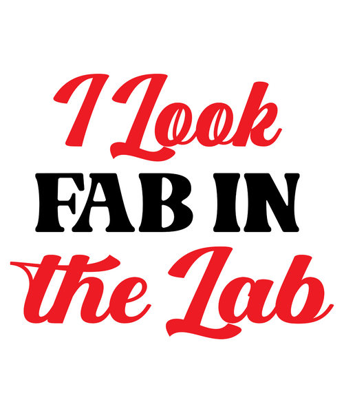 I Look Fab in the Lab-01 (5) Poster Canvas Movie Film Print A0 A1 A2 A3 A4 A5 A6