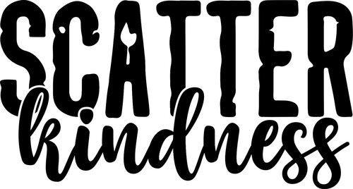 0019 ScatterKindness Funny Poster Design Canvas Motivation Print A0 A1 A2 A3 A4