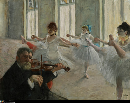 Edgar Degas 14 - Ballet Rehearsal Poster Canvas Print Art Painting Decor Reprint