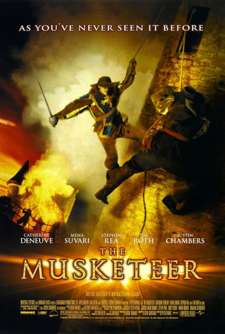 The Musketeer (2001)_1 Poster Canvas Movie Film Print A0 A1 A2 A3 A4 A5 A6 Art W