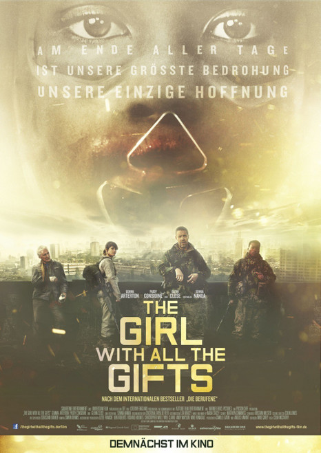The Girl with All the Gifts (2016)_3 Poster Canvas Movie Film Print A0 A1 A2 A3
