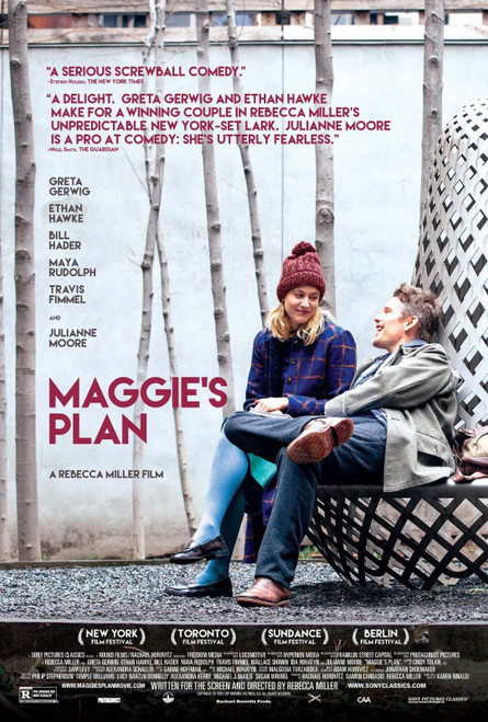 Maggie_s Plan (2016)_1 Poster Canvas Movie Film Print A0 A1 A2 A3 A4 A5 A6 Art W
