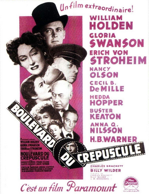 Sunset Boulevard (1950)_13 Poster Canvas Movie Film Print A0 A1 A2 A3 A4 A5 A6 A