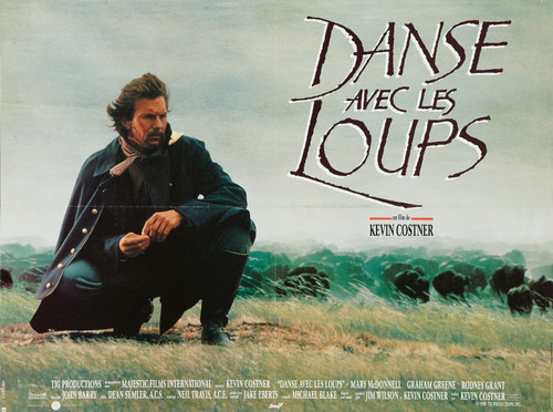 Dances With Wolves (1990)_5 Movie Film Poster Canvas iconic design