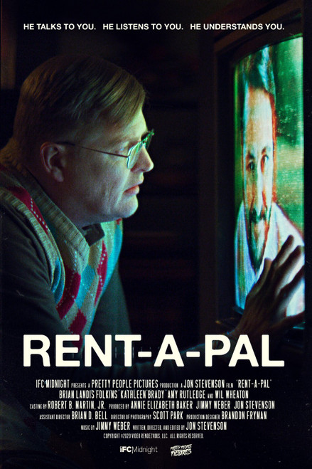 Rent-A-Pal (2020)_0 Poster Canvas Movie Film Print A0 A1 A2 A3 A4 A5 A6 Art Wall