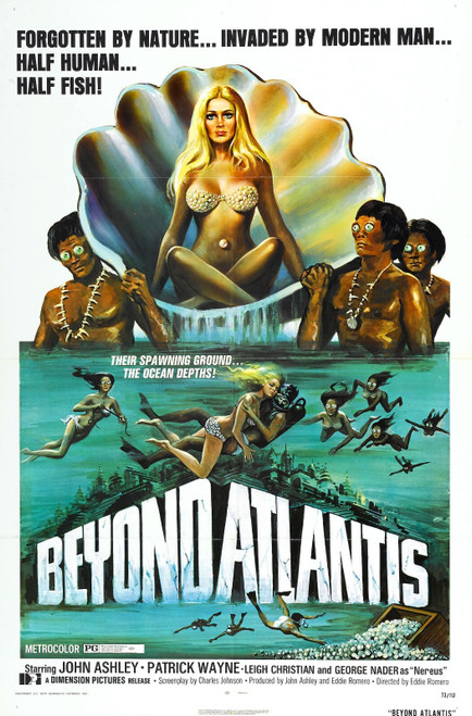Beyond Atlantis 01 Poster Canvas Movie Film Print A0 A1 A2 A3 A4 A5 A6 Art Wall